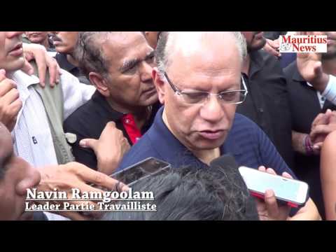 Mauritius News: Xavier Duval et Navin Ramgoolam manifestent dans la rue !