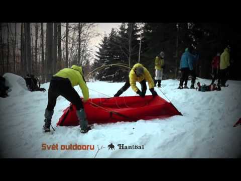 Stan Hilleberg Jannu (timelapse video stavby stanu)
