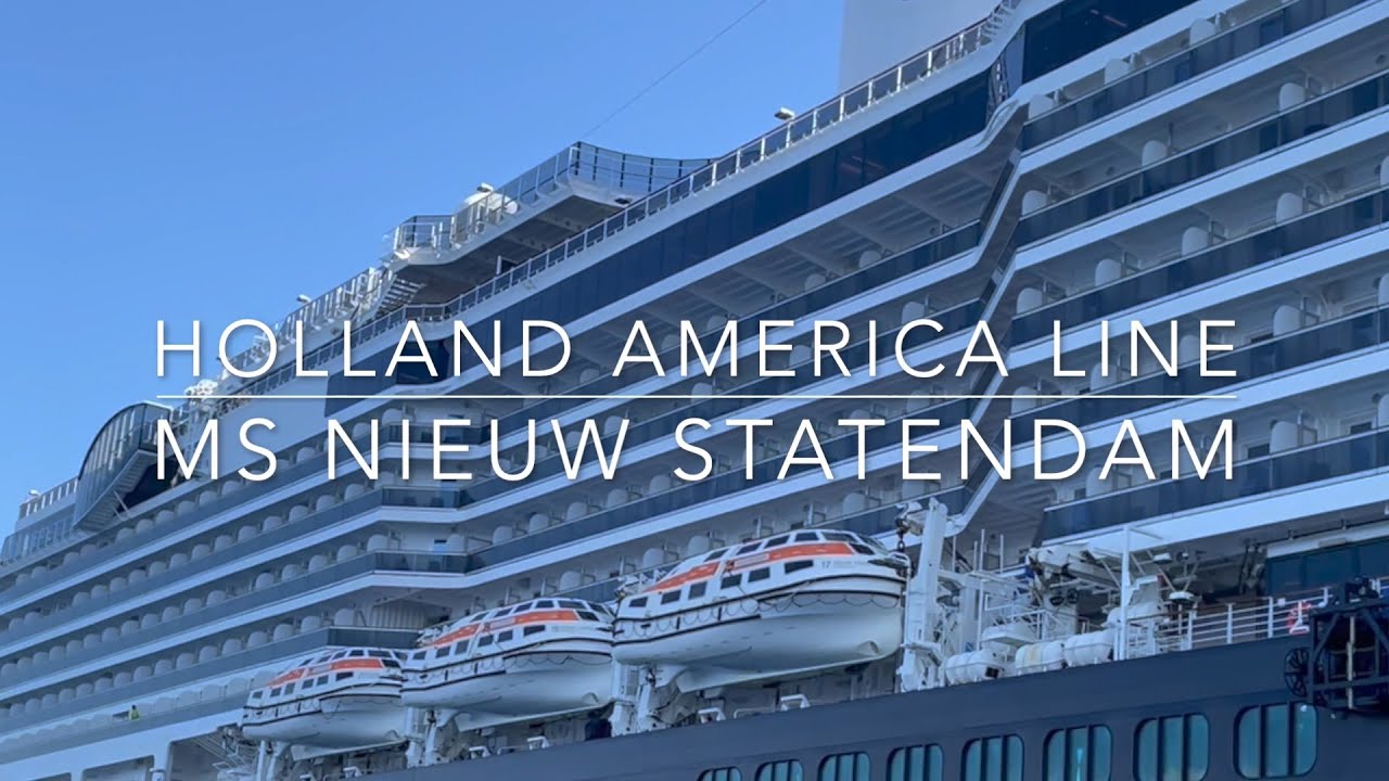 MS Nieuw Statendam - Cabin 5139 - Video 1