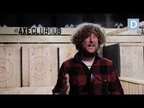 We tried axe throwing in Dublin's only venue- An unique experience you have to try