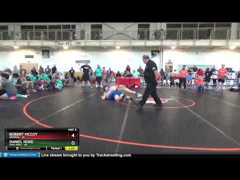 187 Lbs 2nd Wrestleback (8 Team) - Robert McCoy, Georgia Vs Daniel Hoke, Ohio Gray 6b18