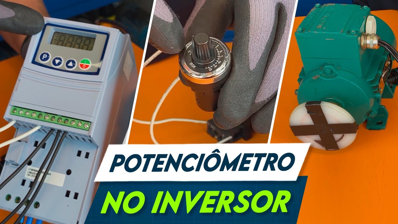 Como COLOCAR um POTENCIÔMETRO no INVERSOR de FREQUÊNCIA