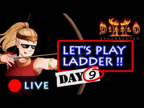 Let's grind up the Terror Zones!🏃Day 9 - Diablo 2 Resurrected