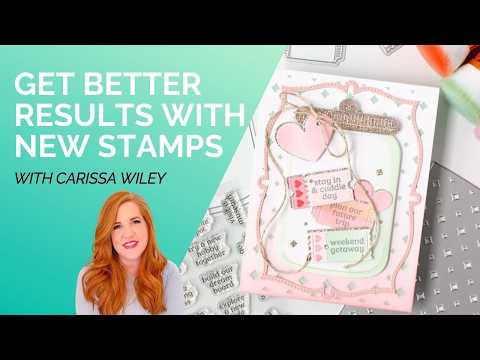 This One Tip For Stamping With New Stamps Is A Project Saver! 💡 With Carissa Wiley