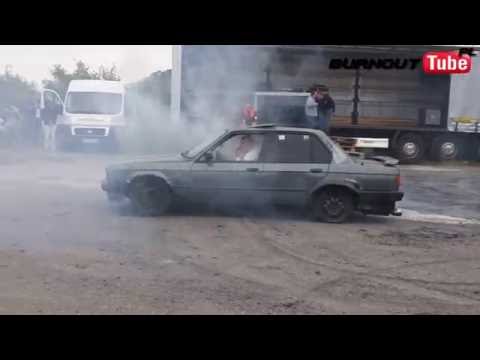 Palenie gumy BMW E30 320 "STERYD" (1) - III Dzień Świra 2016 #7