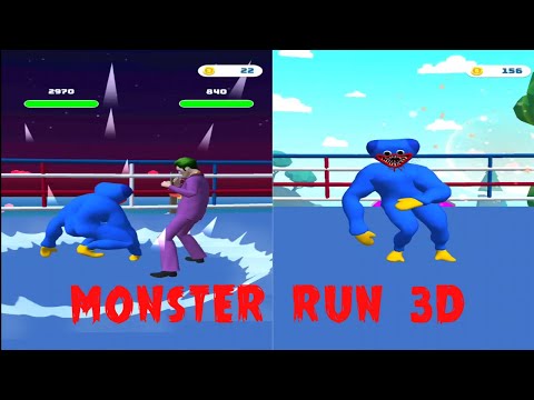 Monster Run 3D Gaming Mobile Gameplay android,ios