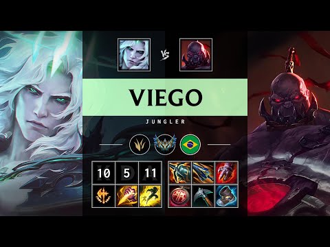 Viego Jungle vs Sion: Triple Kill, Rampage - BR Challenger Patch 14.24