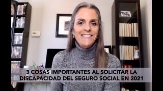 3 cosas importantes al solicitar la discapacidad del SEGURO SOCIAL en 2021