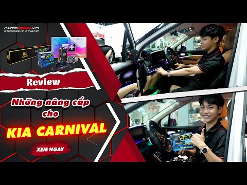 Top trang bị cần thiết nên nâng cấp cho Kia Carnival