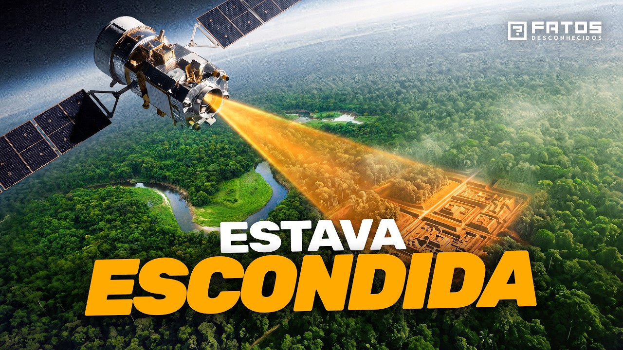 Satélites acabam de encontrar cidades antigas na Amazônia - E se for vdd?
