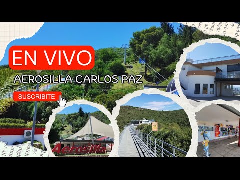 🌄 EN VIVO | Vistas Panorámicas de Complejo Aerosilla  - Villa Carlos Paz