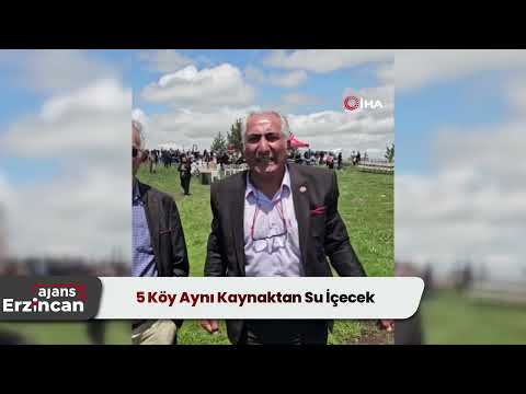 5 Köy Aynı Kaynaktan Su İçecek