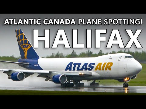 LOCALIZAÇÃO DE AVIÃO NO ATLÂNTICO DO CANADÁ! Aeroporto Internacional Halifax Stanfield (YHZ)