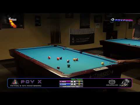 Amar KANG vs Angelo INNESS / "POV X" $4,000 Added One Pocket