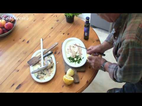 At Home with Antonio Carluccio - Fillets of Sea Bass with lemon oli