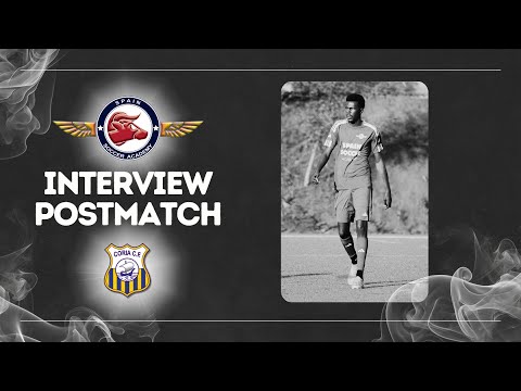Interview Post match Coria CF Senior B