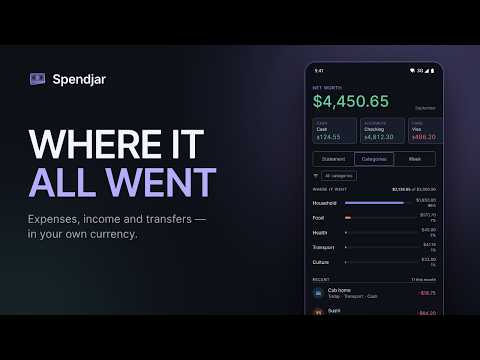Spendjar: Expense Tracker video thumbnail