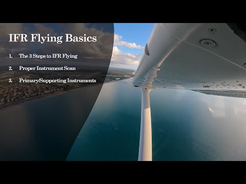 IFR Training - IFR Basics (Primary/Supporting)