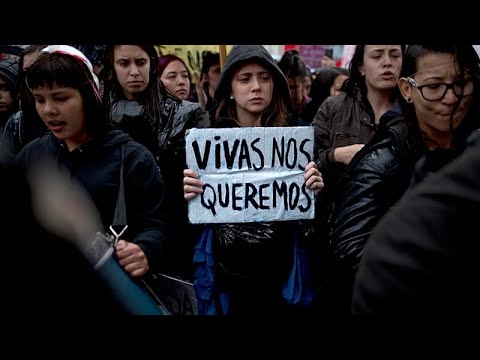 Video Thumbnail: Thousands march in Buenos Aires for women’s rights
