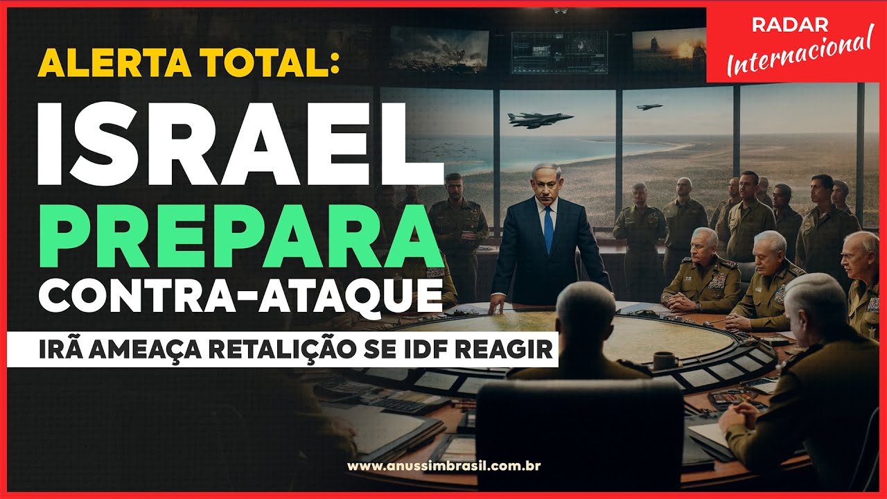 Alerta Total: Israel Prepara Contra-Ataque ao Irã | Invasão no Líbano se Expande