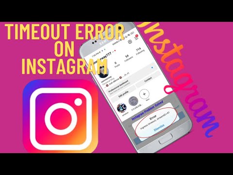 Instagram Ingress Timeout Saved