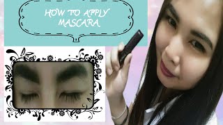 How to apply mascara for beginners