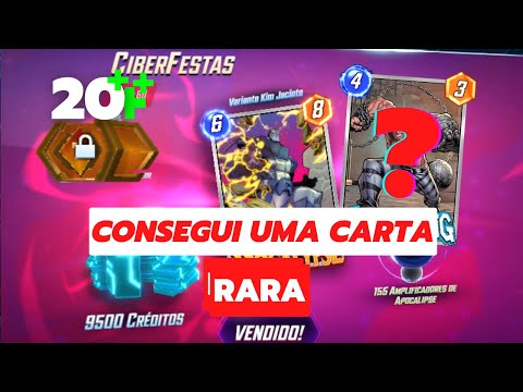 💰ABRINDO 20 BAÚS NO MARVEL SNAP