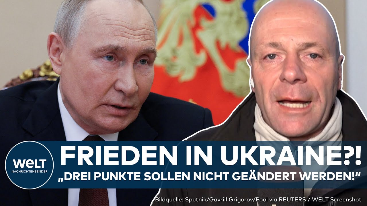 UKRAINE-FRIEDEN: Putin bereit für Kompromiss mit Trump?! "Drei Punkte dürfen nicht geändert werden"
