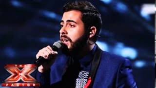 Andrea Faustini sings Sia's Chandelier - Live Week 8 - The X Factor UK 2014 ONLY SOUND