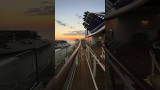 POV: your morning walk on Celebrity Apex turns into this view.