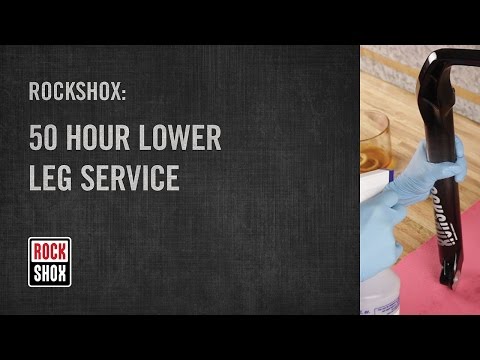 ROCKSHOX 50 Hour Lower Leg Service