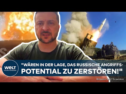 Video Thumbnail: PUTINS KRIEG: Selenskyj fordert Freigabe weitreichender Westwaffen! Trotz ukrainischem Drohnenerfolg
