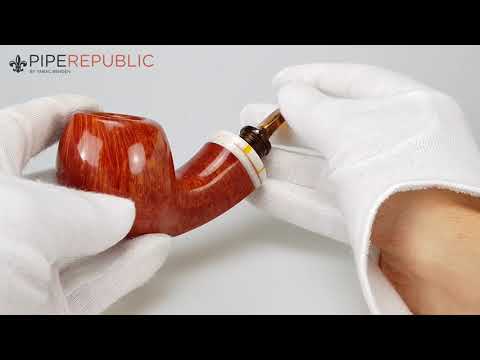 Poul Winslow Freehand-Pfeifen C Freehand Apple Einzelstück Acrylapplikation