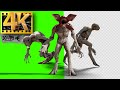 Demogorgon De Stranger Things Part 2 Monster Green Screen Footage 4K