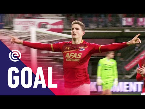 EEN GOAL EN ASSIST OM JE VINGERS BIJ AF TE LIKKEN 🤤 | AZ -  Willem II (04-11-2017) | Goal
