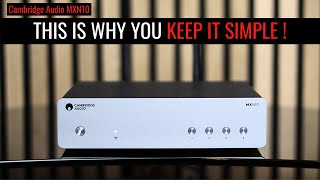 Video thumbnail for IS SIMPLER BETTER? Cambridge Audio MXN10 Streamer Review by A British Audiophile