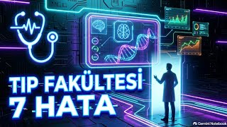 🩺 Tıp Fakültesi Kazanmak İsteyenlerin Yaptığı 7 Kritik Hata! |Dört Kova Metodu i