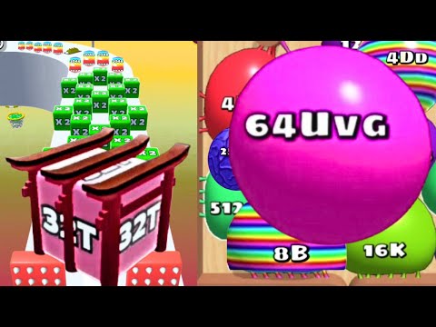 Episode 270 Live - The Evolution of 2048 Merge Games (Ball Run, Jelly Run & Number Games 3 in one)