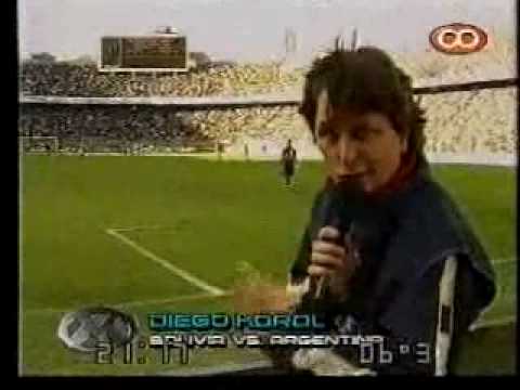 Videomatch 2001 ~ Korol Argentina vs Bolivia