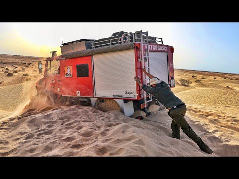 UNIMOG Totalschaden - Katastrophe in der Wüste geht weiter | Survival Mattin