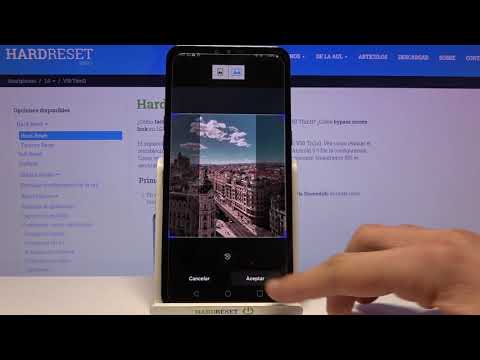 How to set wallpaper on LG V50 ThinQ - home screen, lock screen