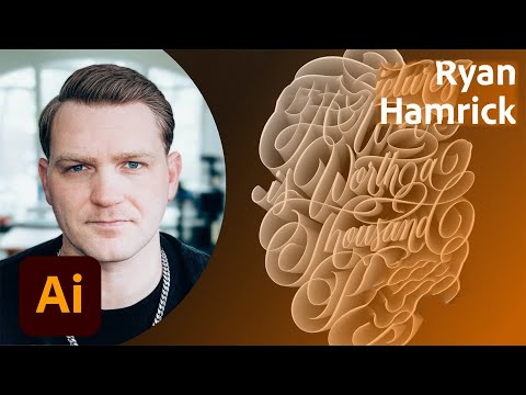 Hand Lettering T-Shirt Designs with Ryan Hamrick - 1 of 2 | Adobe Creative Cloud