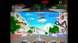 Super Monaco GP on Mame arcade emulator. Gameplay & Commentary
