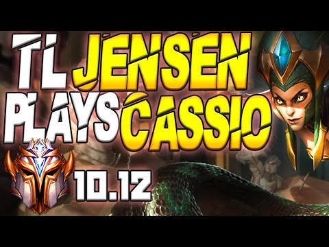 Team Liquid Jensen Plays Cassiopeia Mid Lane vs Kassadin - 10.12