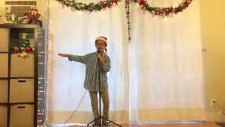 Christmas Showcase Nov 2015 - Andrew singing Christmas, Baby Please Come Home by Michael Buble