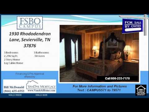 3 bedroom Log Cabin Home for sale in Sevierville TN
