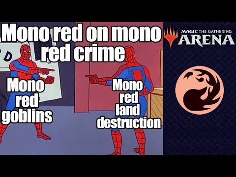 😍 MONO RED LAND DESTRUCTION DESTROYS MONO RED GOBLINS 😍 - Historic Land Destruction MTGA Jumpstart