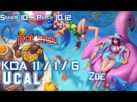 KT Ucal ZOE vs LUCIAN Mid - Patch 10.12 KR Ranked