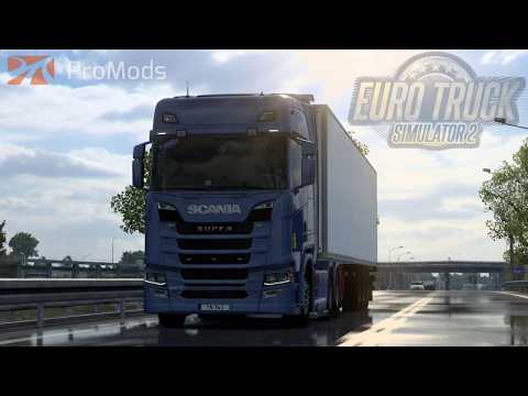 ProMods : Trucker Diaries: Scania S Departure from Wrocław – Destination Kraków ‖ Ets2
