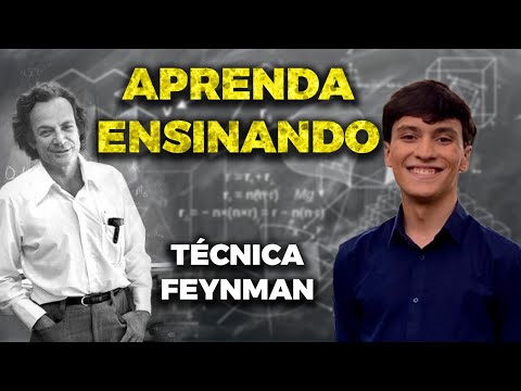 Como ESTUDAR QUALQUER ASSUNTO | Técnica Feynman